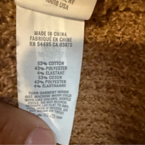 Aerie Brown Women's Cowl Neck Sweater - Picture 8 of 10